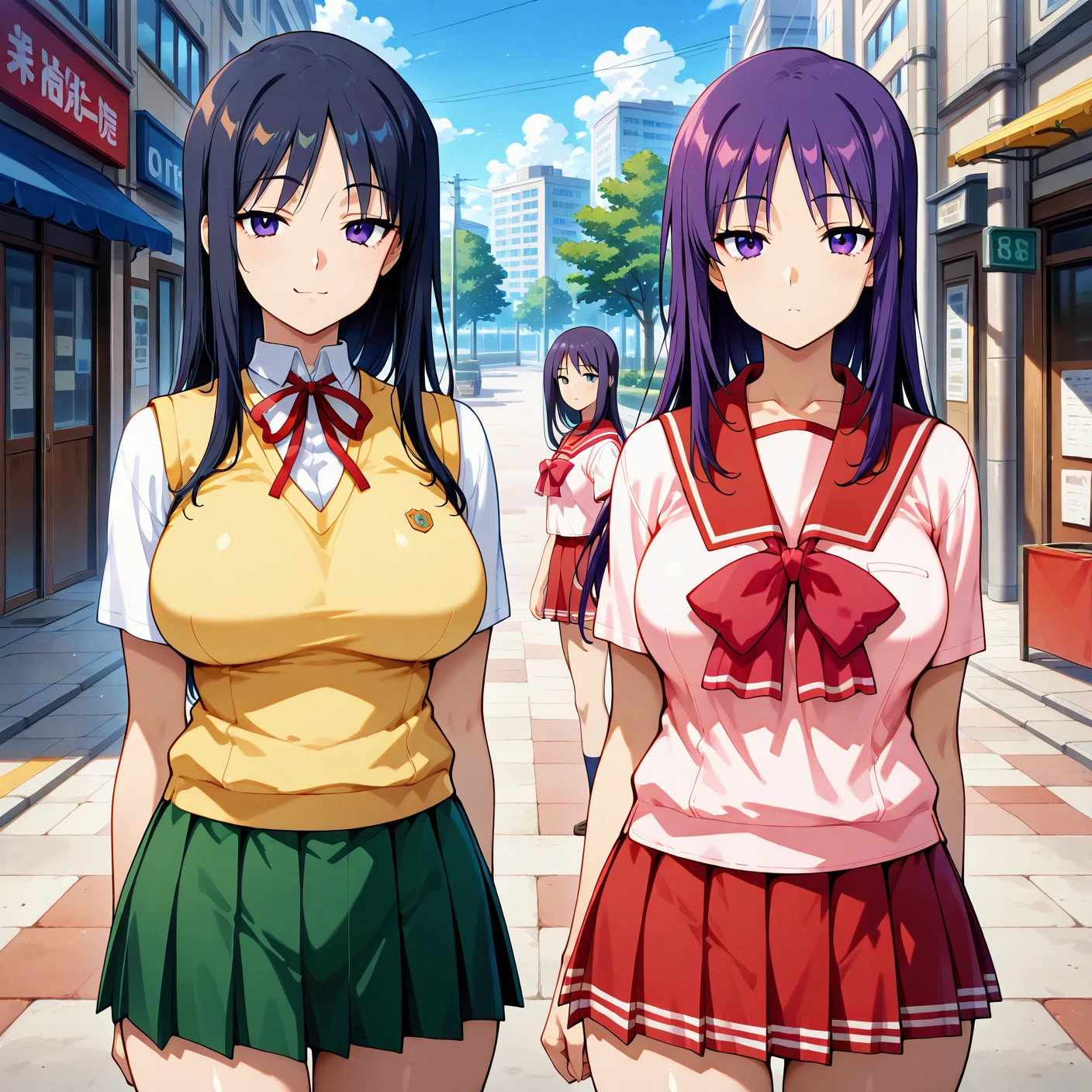 来栖川姉妹（来栖川芹香・綾香）Kurusugawa sisters (Serika,Ayaka)ToHeart v1.0