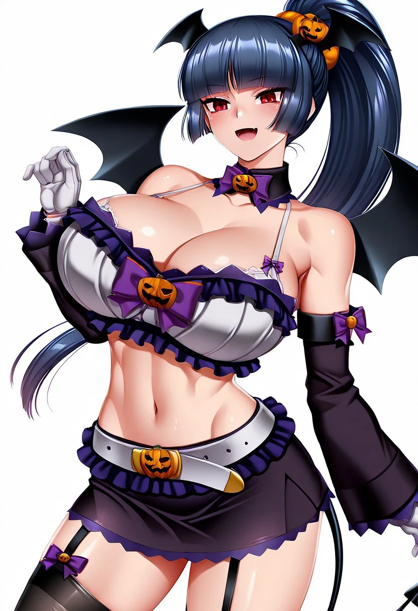 Purple Devil Yatsu Murasaki Costume - Taimanin RPGX Illustrious