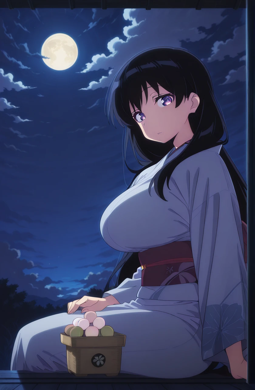 Tawawa on Monday (Getsuyoubi no Tawawa) (月曜日のたわわ) #555 / Moon Viewing - Concept booru