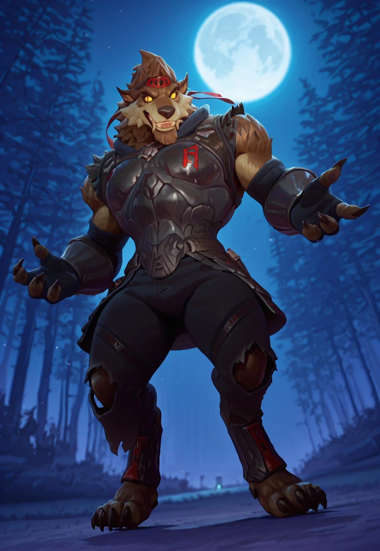 [Fortnite] War wolf Dire Pony