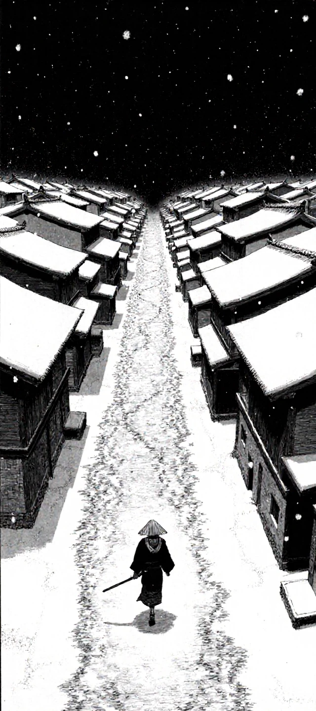 Hiroaki Samura's Manga Style Lora v1.0