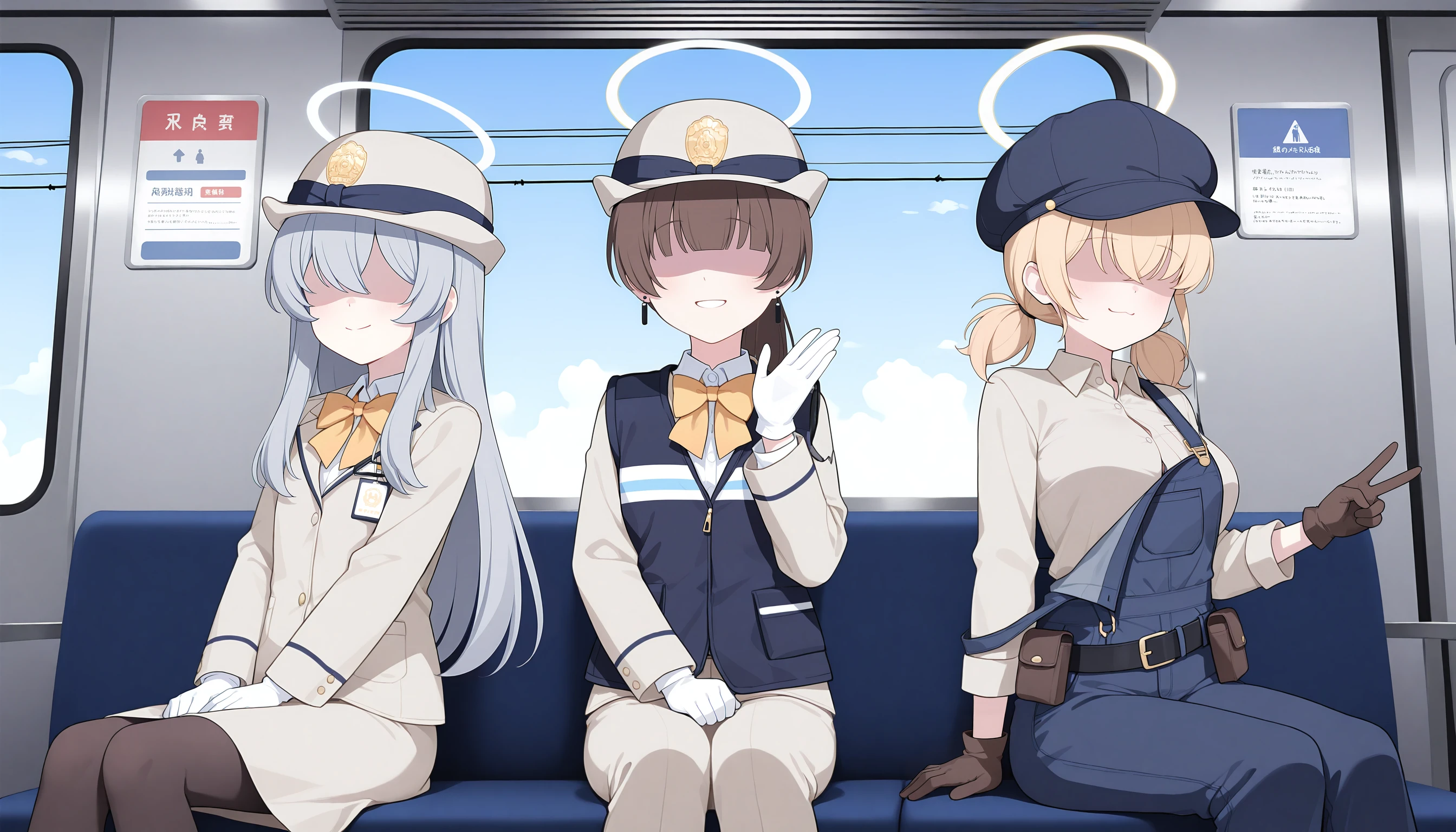 Highlander Railroad Academy Mob / ハイランダー鉄道学園のモブ [3 variants] (Blue Archive) [Illustrious Character LORA] v1.0