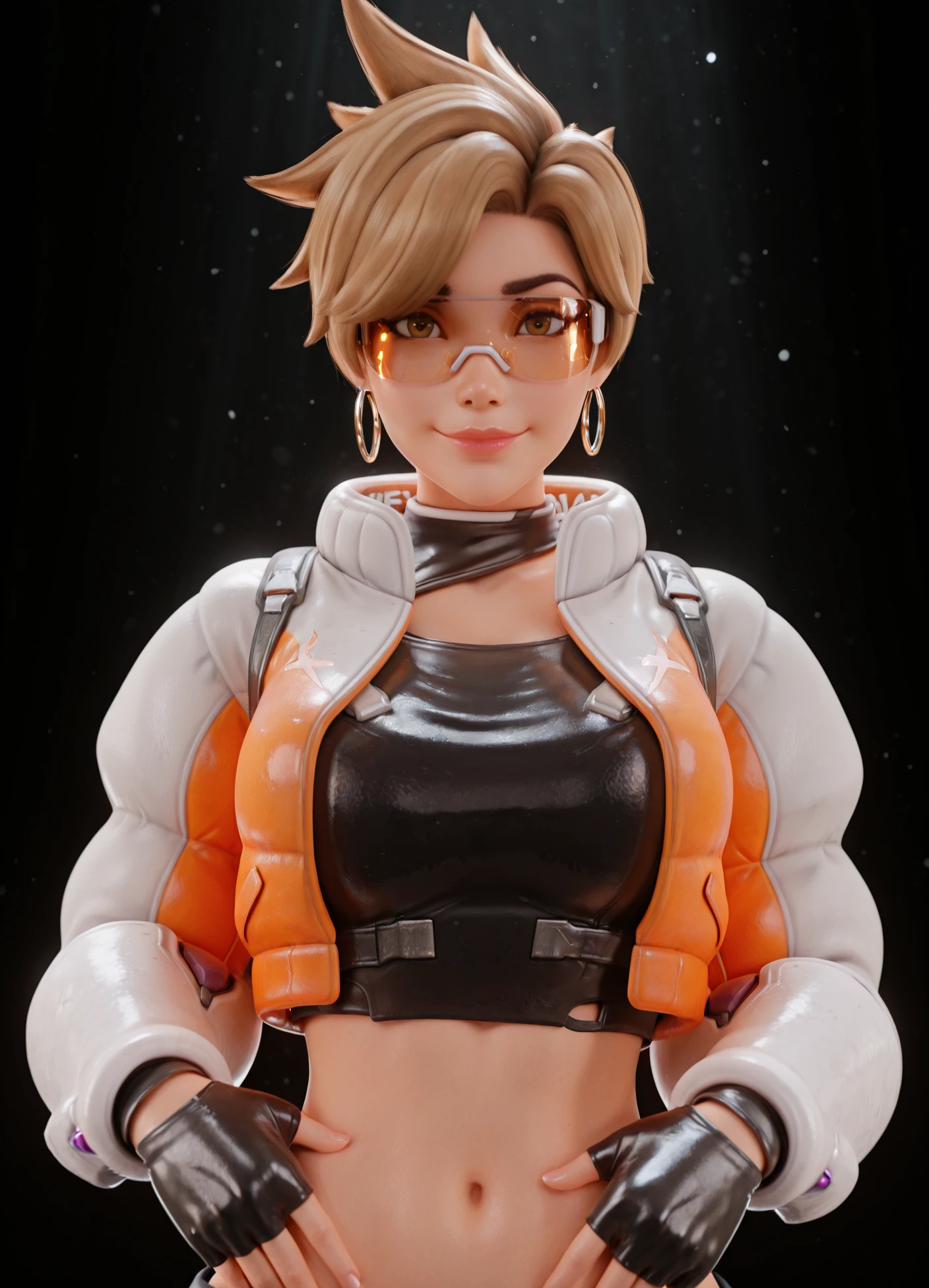 Tracer Overwatch/Le Sserafim (IL/Pony)