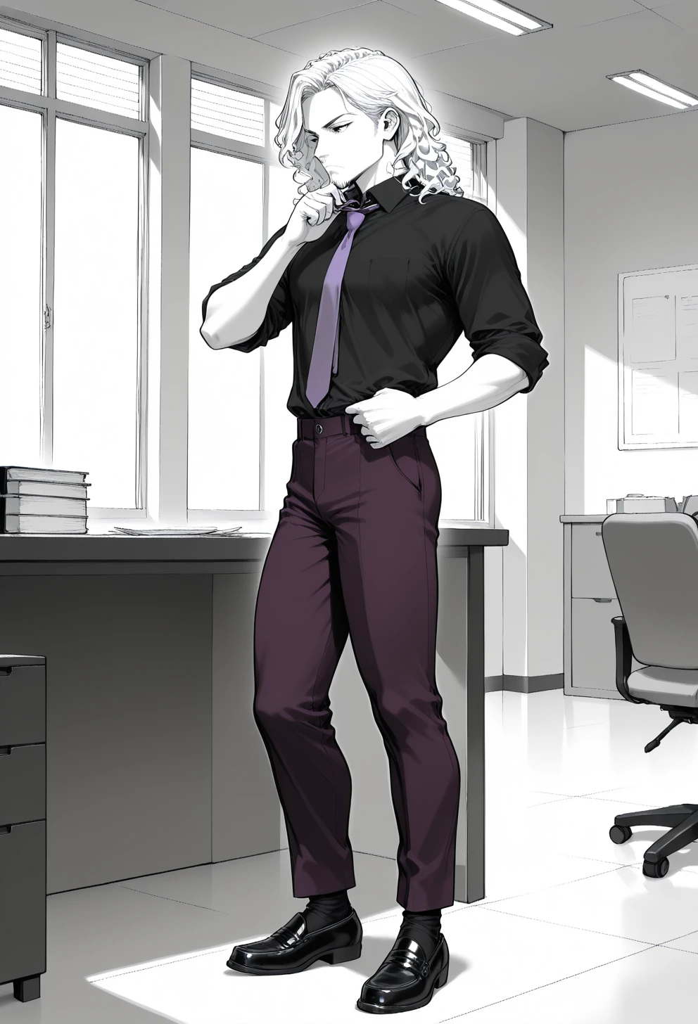 Way of the Waffle - Intense B&W Illustrious v1.0