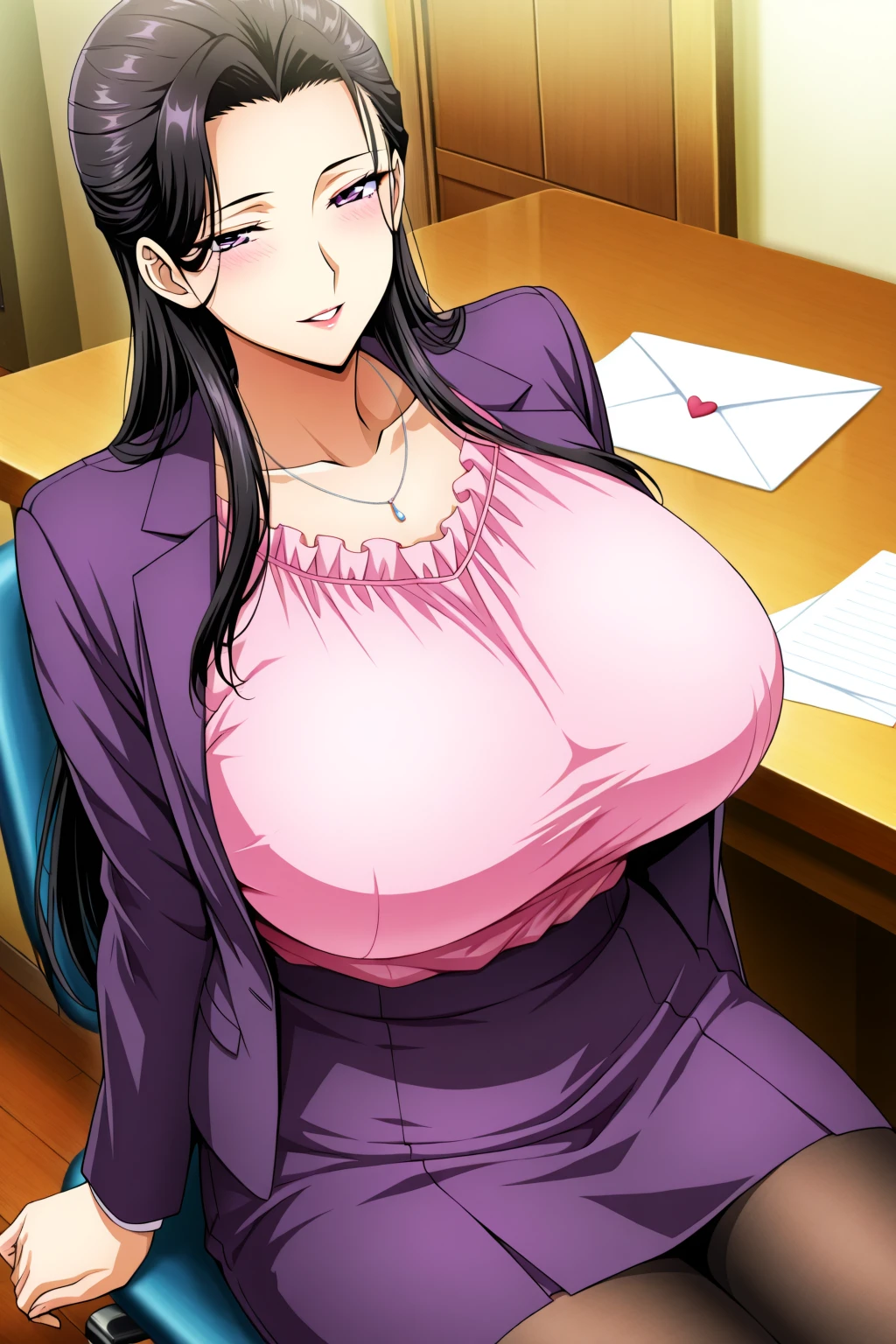 Misaki 美咲 | Hitozuma ni Love Letter o Okutte Mita 人妻にラブレターを送ってみた V1