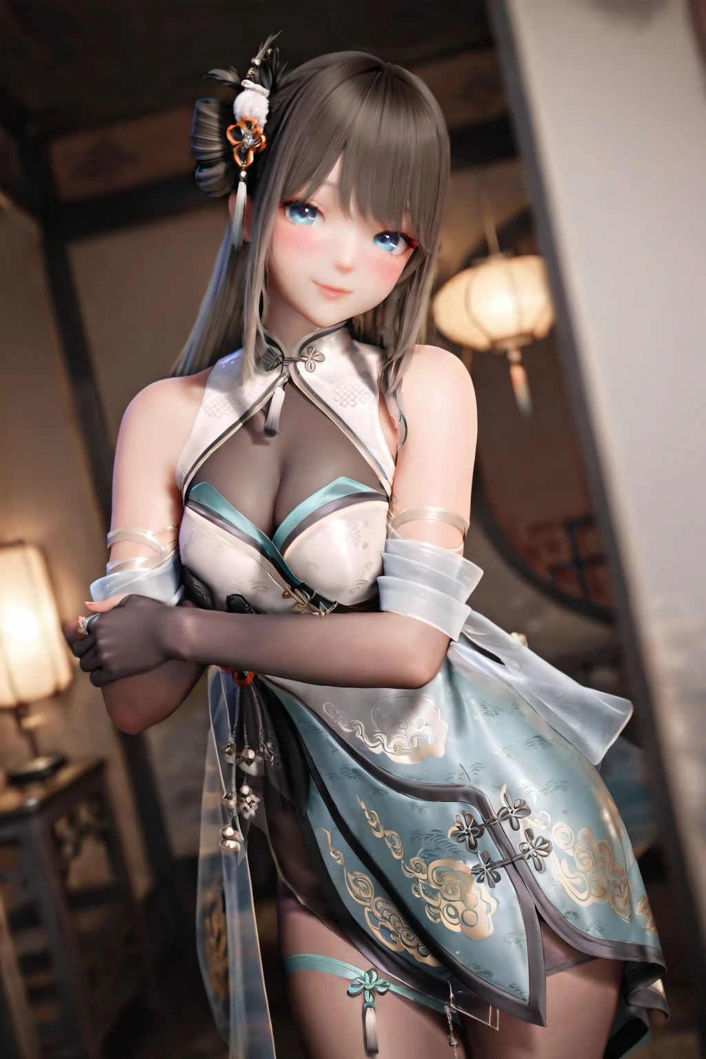 米哈游-鹿鸣 / yoyo鹿鸣_Lumi （中秋） Lumi_MiddleAutumn
