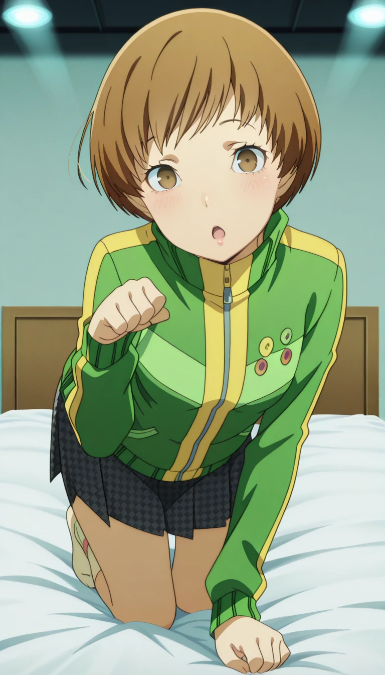 Chie Satonaka (里中 千枝) - Persona 4 the Golden Animation (ペルソナ4 ザ・ゴールデンアニメーション) - COMMISSION anime s1