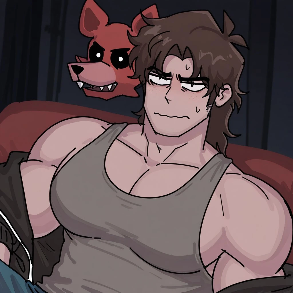 FNAF || Michae Afton Foxybro (Mixaprixan - Illustration) V1