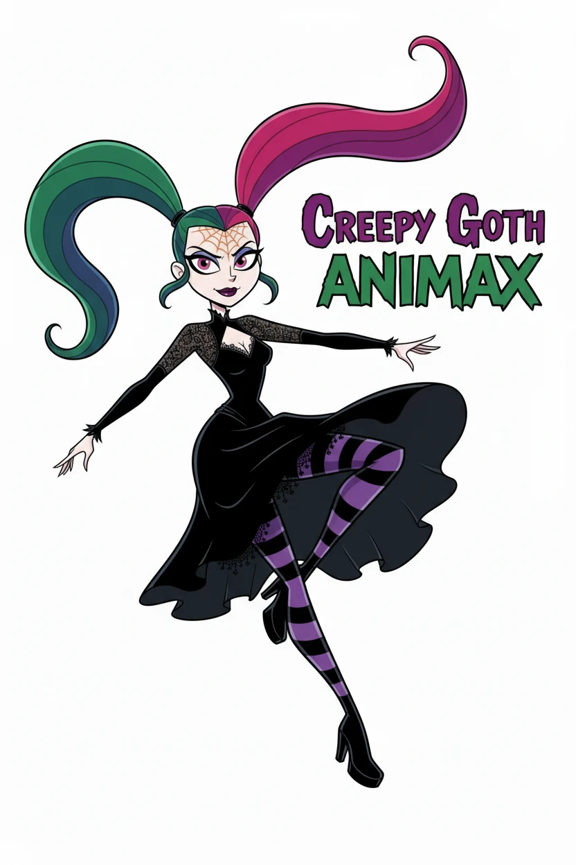 Creepy Goth Girl ANIMAX v1.0