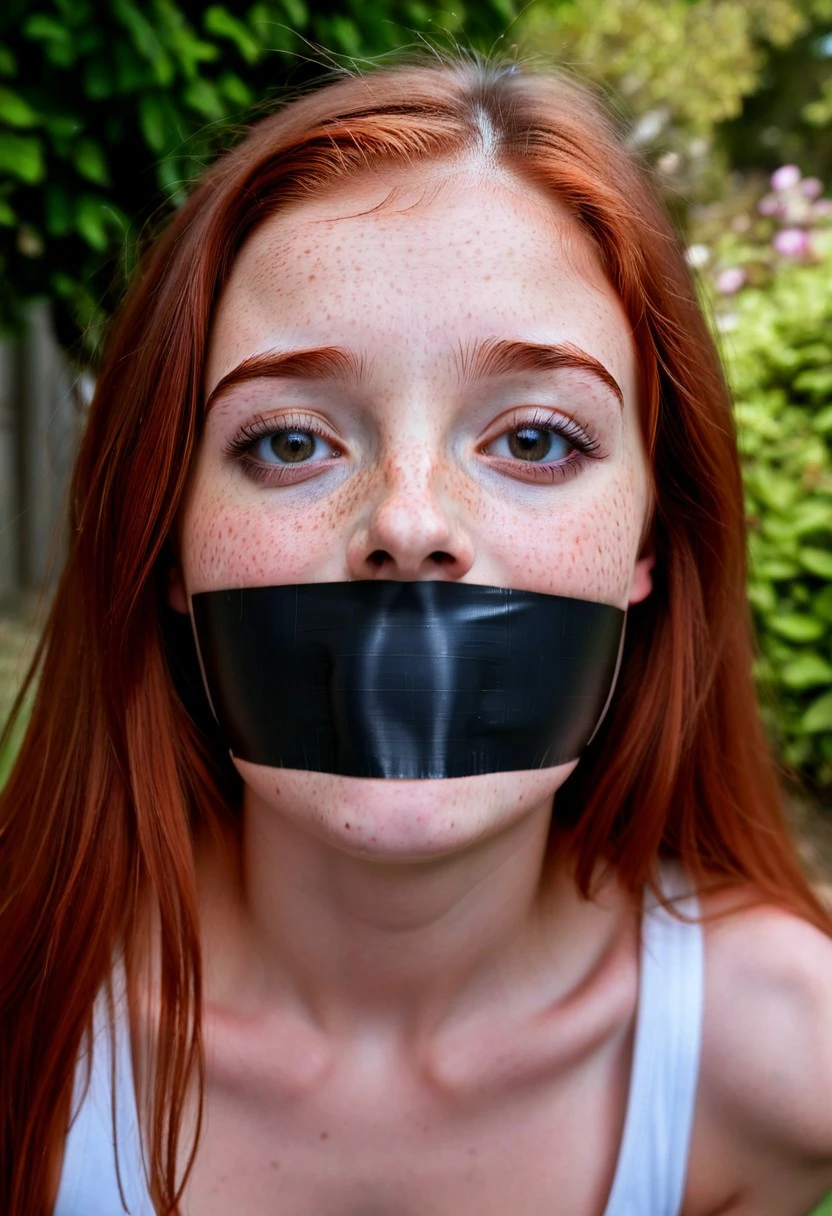 Tape Gagged (ShinyredAI) XL - Tape Gagged