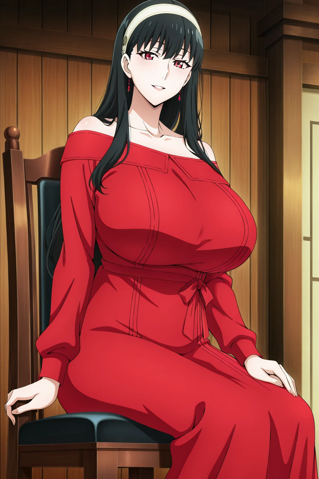 Yor Forger ヨル・フォージャー Red Dress | SPY x FAMILY スパイファミリー 間諜過家家 V1