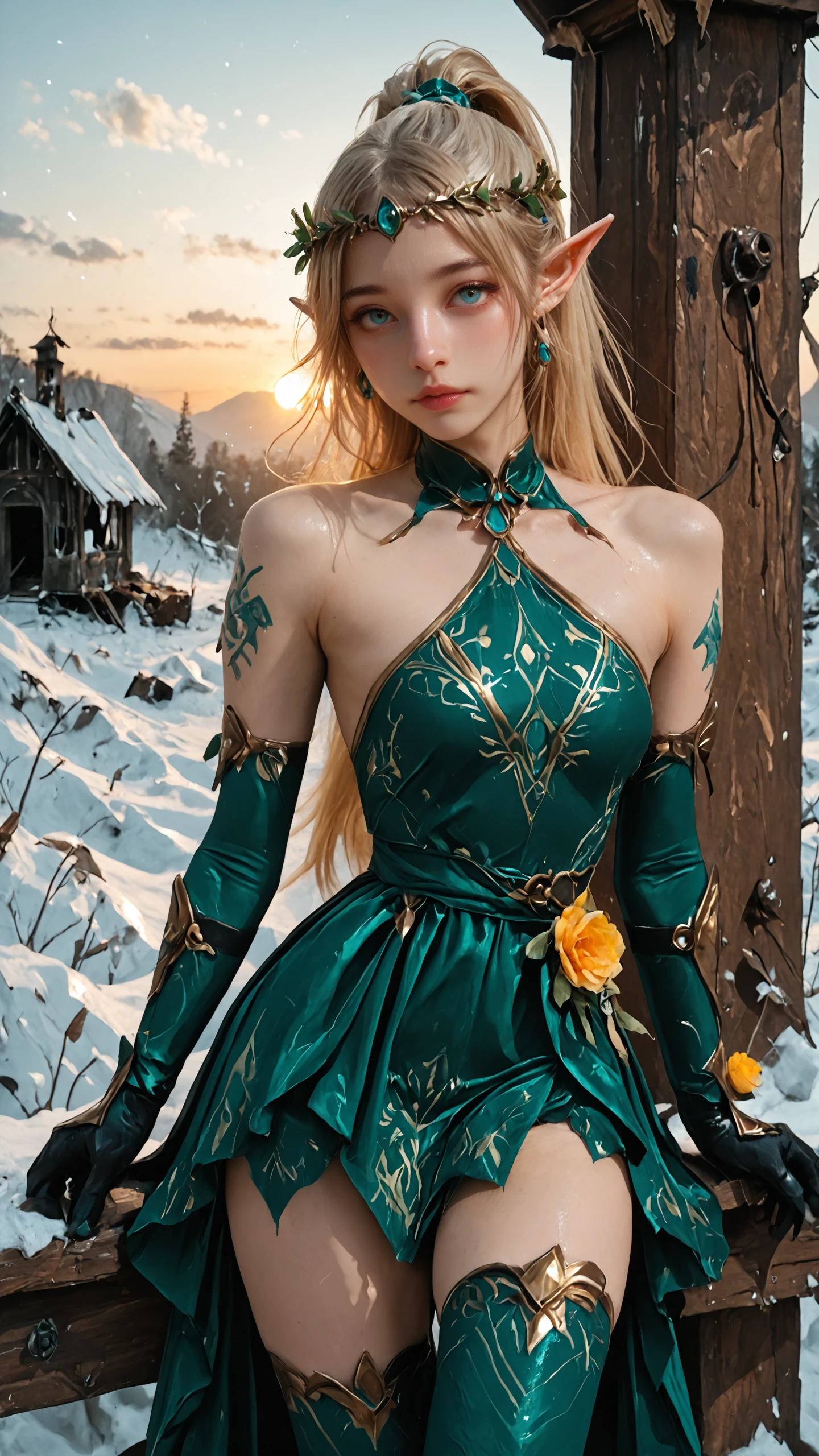 [OC] Elven Mage (little sister) / エルフ魔法使い妹 v1.0