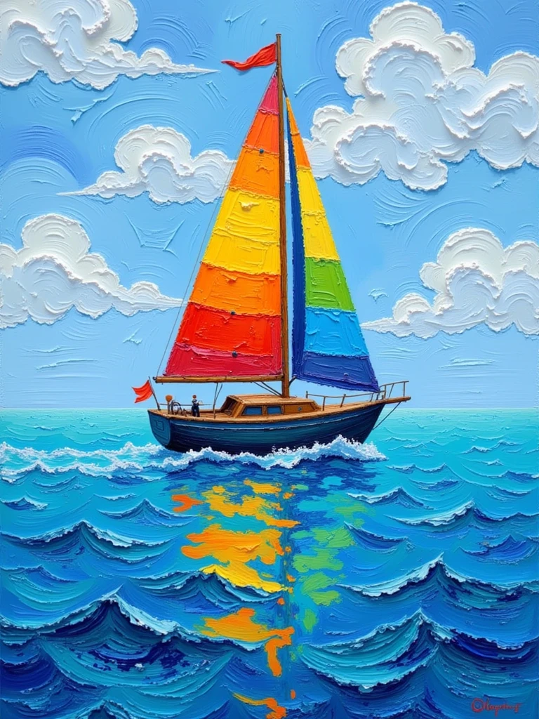 Impasto oil painting style v1.0