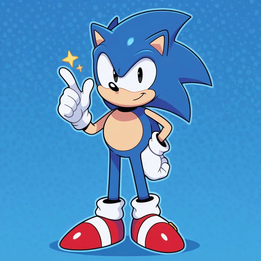 Classic Sonic - [Sonic The Hedgehog] - (Illustrious) V1