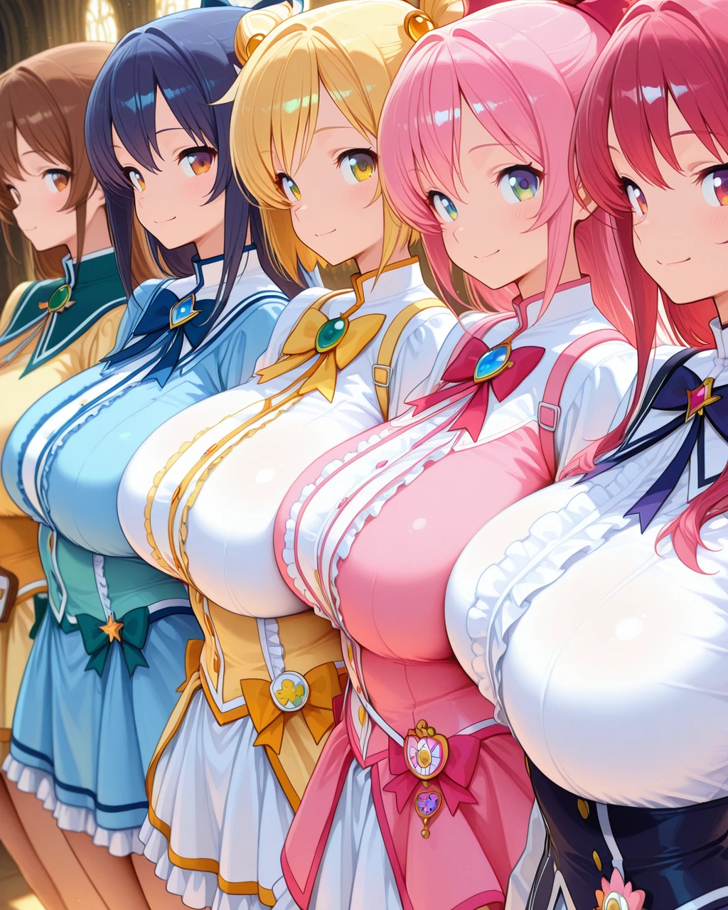 Angled Lineup Illustrious