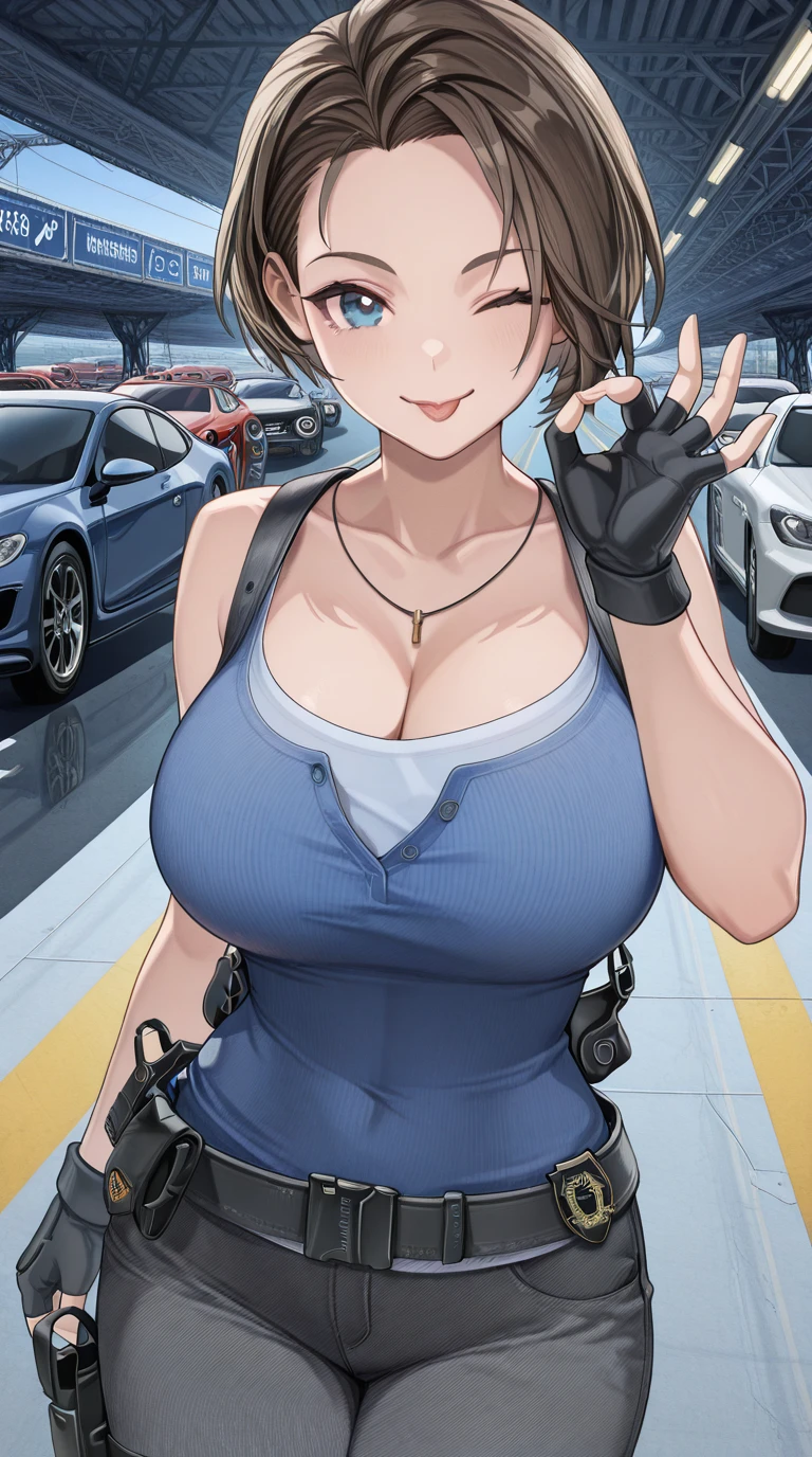 Jill Valentine (ジル・バレンタイン) - Resident Evil (バイオハザード) - COMMISSION nikke ingame