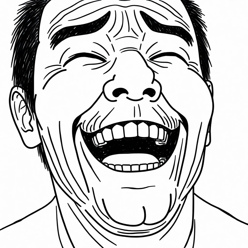 Curse-Sketch-Soyjack-Meme - NoobAI - Lycoris NoobAI-EPS1.1