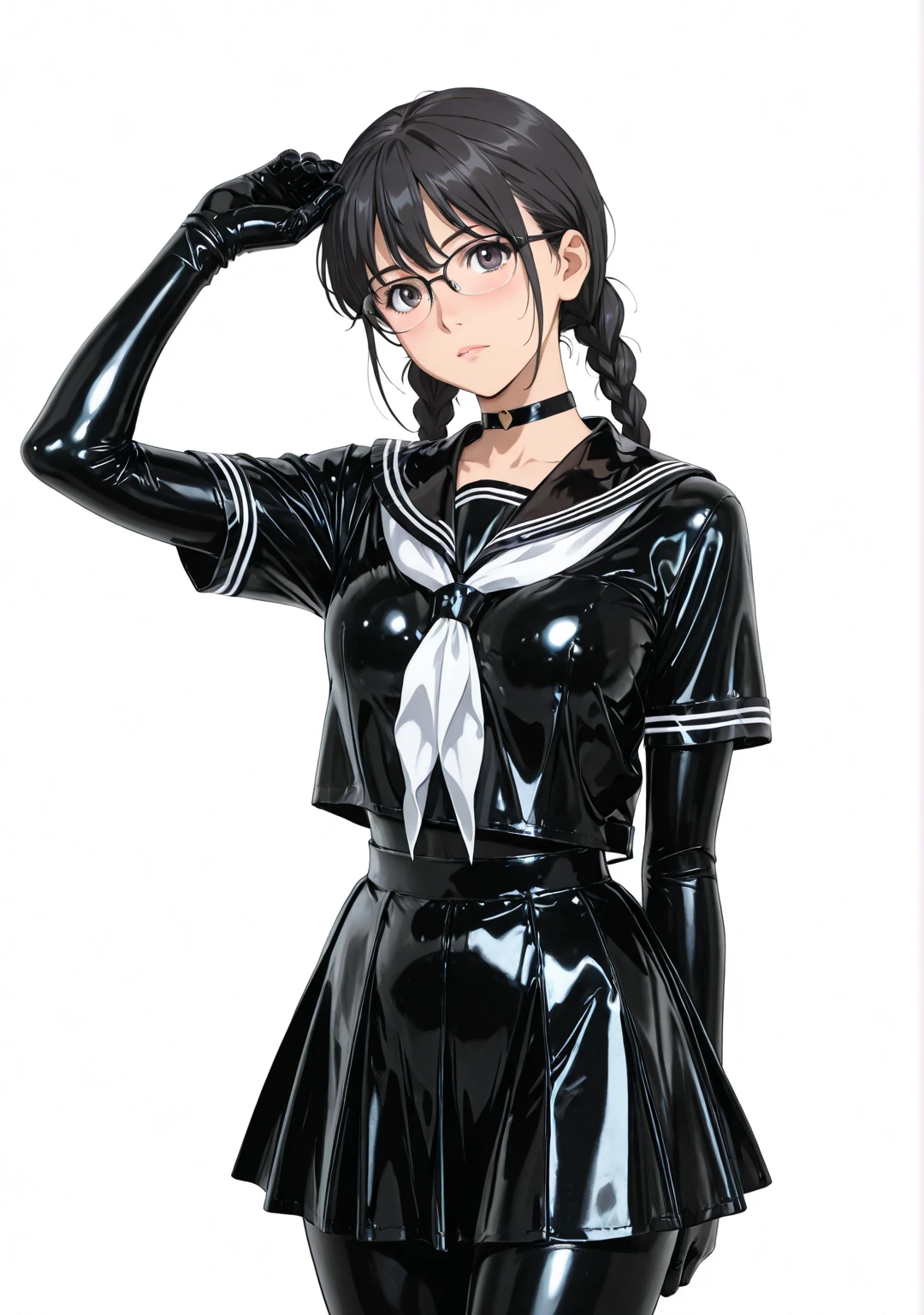 Latex Serafuku (School Uniform) v1.0