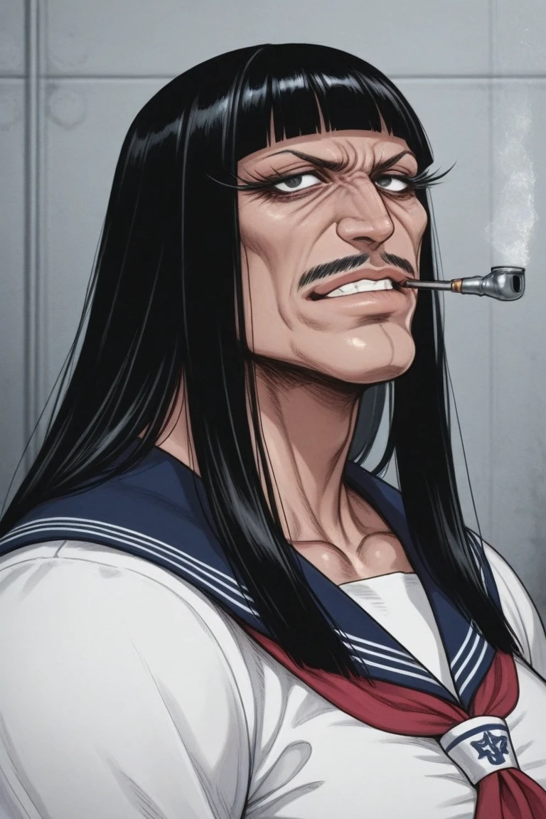 Antonko Sūzan from Geki!! Gokutora Ikka|枢斬暗屯子 from 激!! 極虎一家 Illustrious0.1