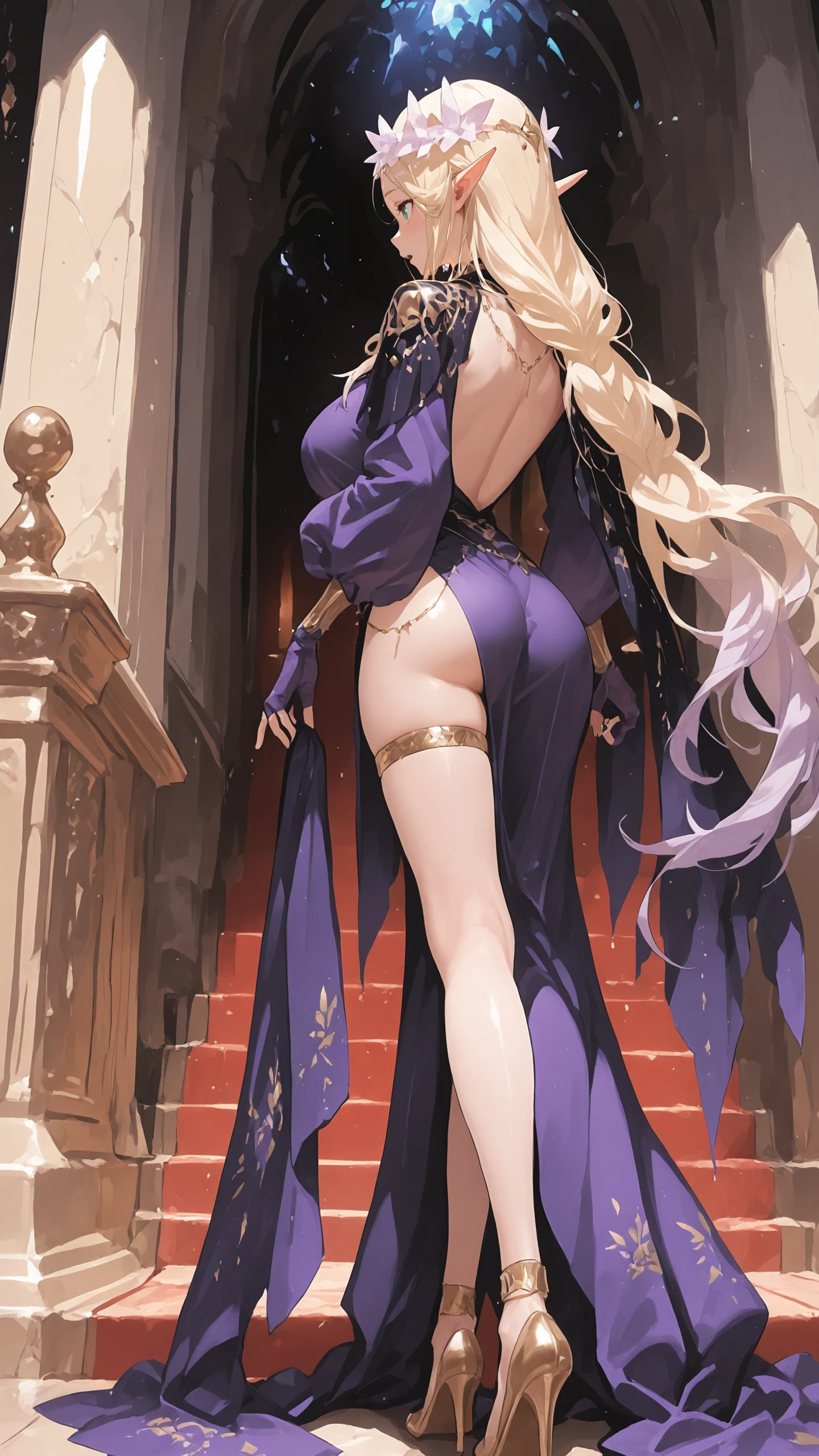[OC] Elven Mage (big sis) / エルフ魔法使い姉 v1.0