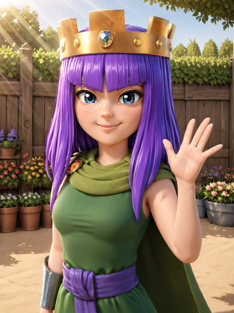 Archer Queen (Clash of Clans) IllustriousXL v1.0