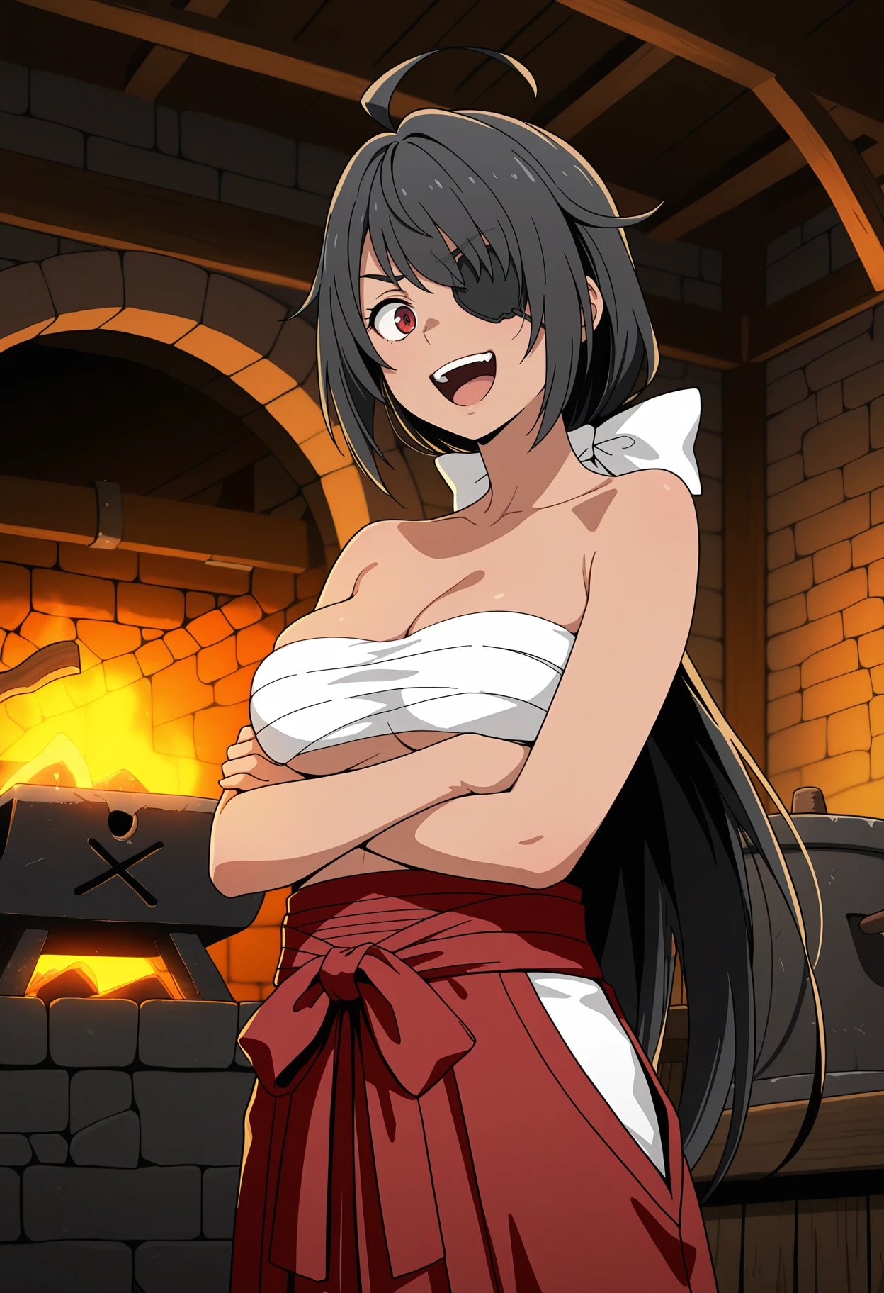 Tsubaki Collbrande (Is It Wrong to Try to Pick Up Girls in a Dungeon?) | [Illustrious] V1