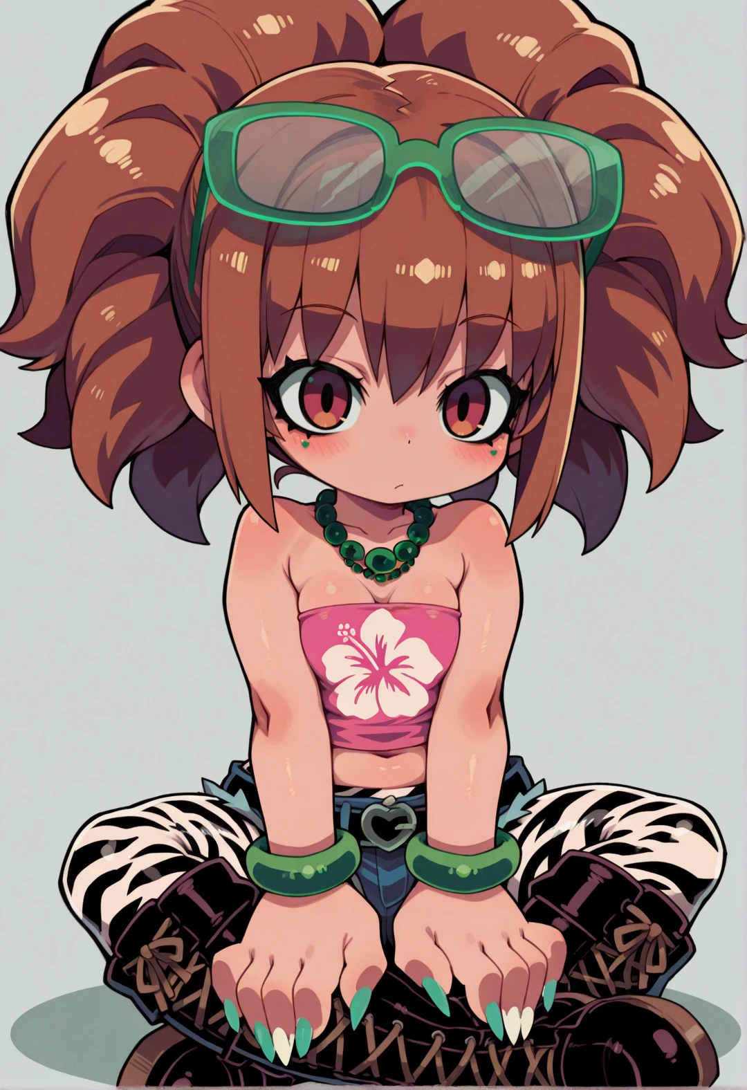 ウーバーイーツの広告のギャル / Uber Eats Japan Ad Gal v1.0-IL