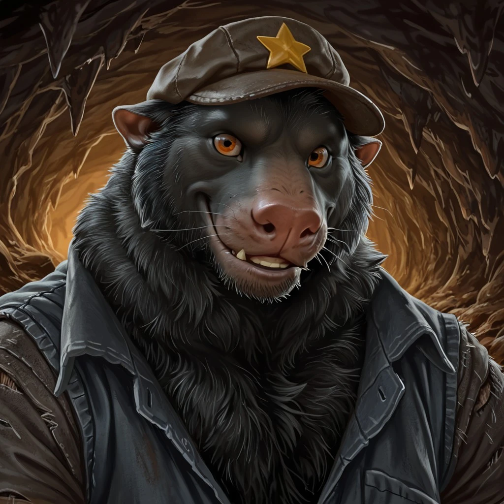 Furry || Anthro Mole V1