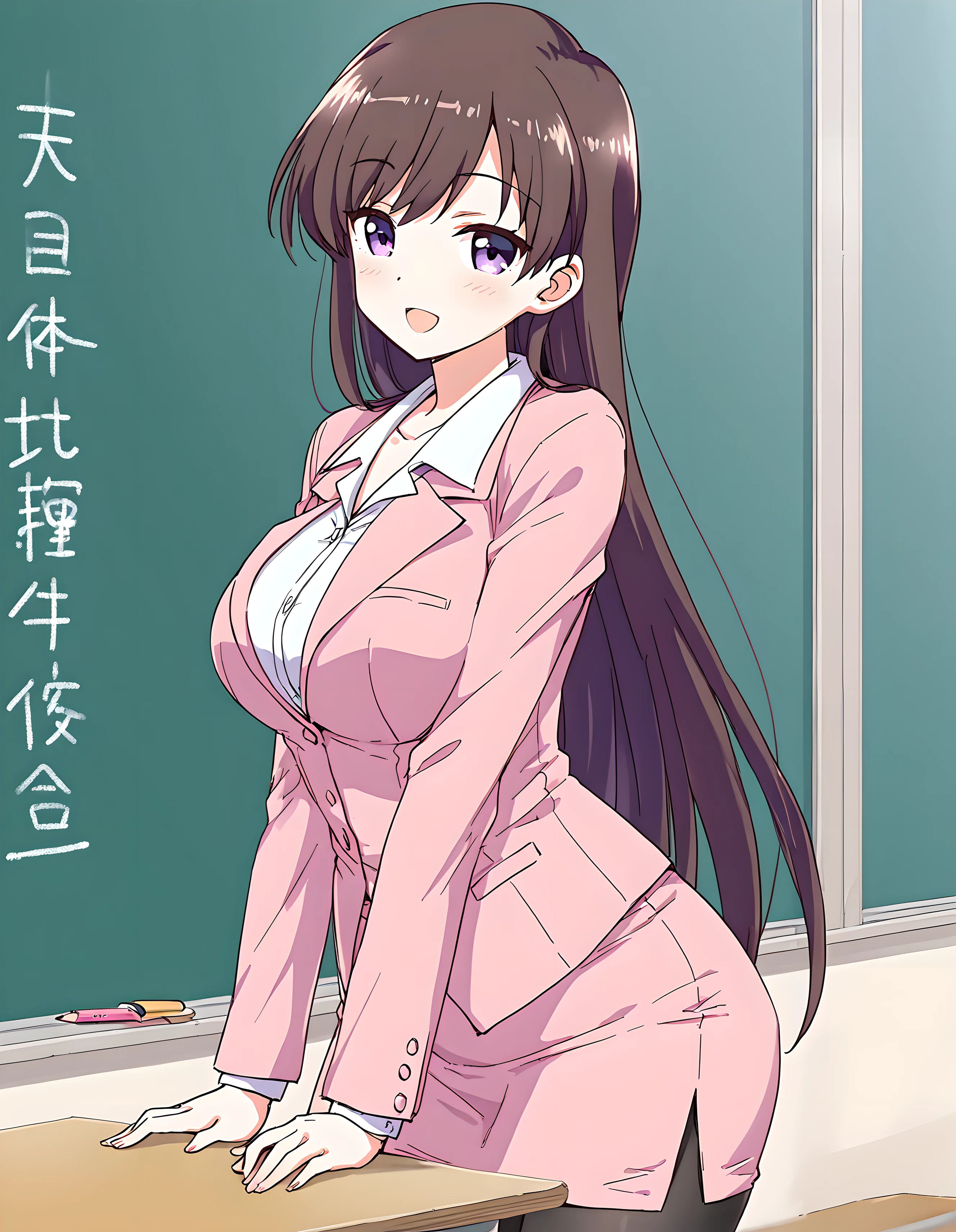 kirisaki rie/桐崎 理英（Reunion　理英先生の個人授業~可愛く拗ねる年上の彼女(ヒト)~） illustrious_XL_h13a