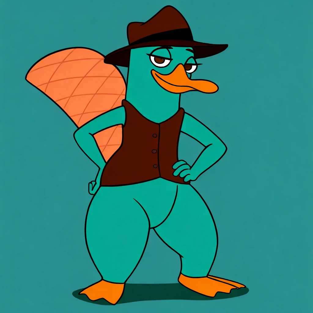 Perry the Platypus (Phineas and Ferb) (Illustrious) V1