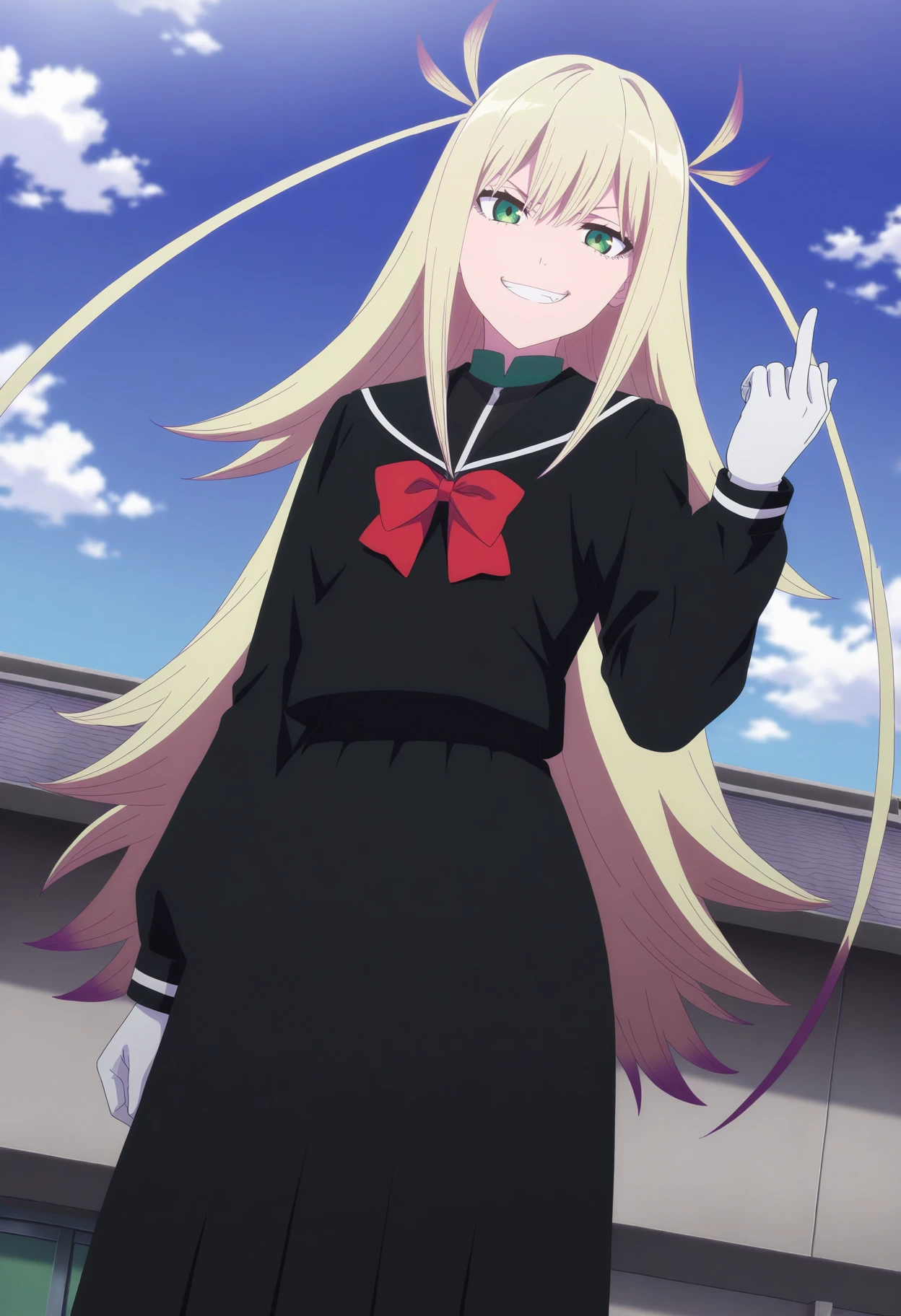 翡翠花音 Kanon Hisui | 战队大失格  Go! Go! Loser Ranger! waiNSFWIllustrious