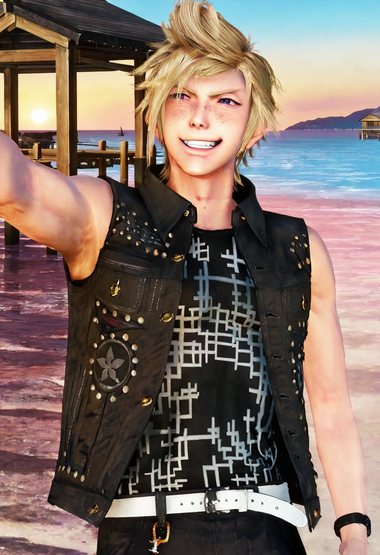 Prompto Argentum 3D Render