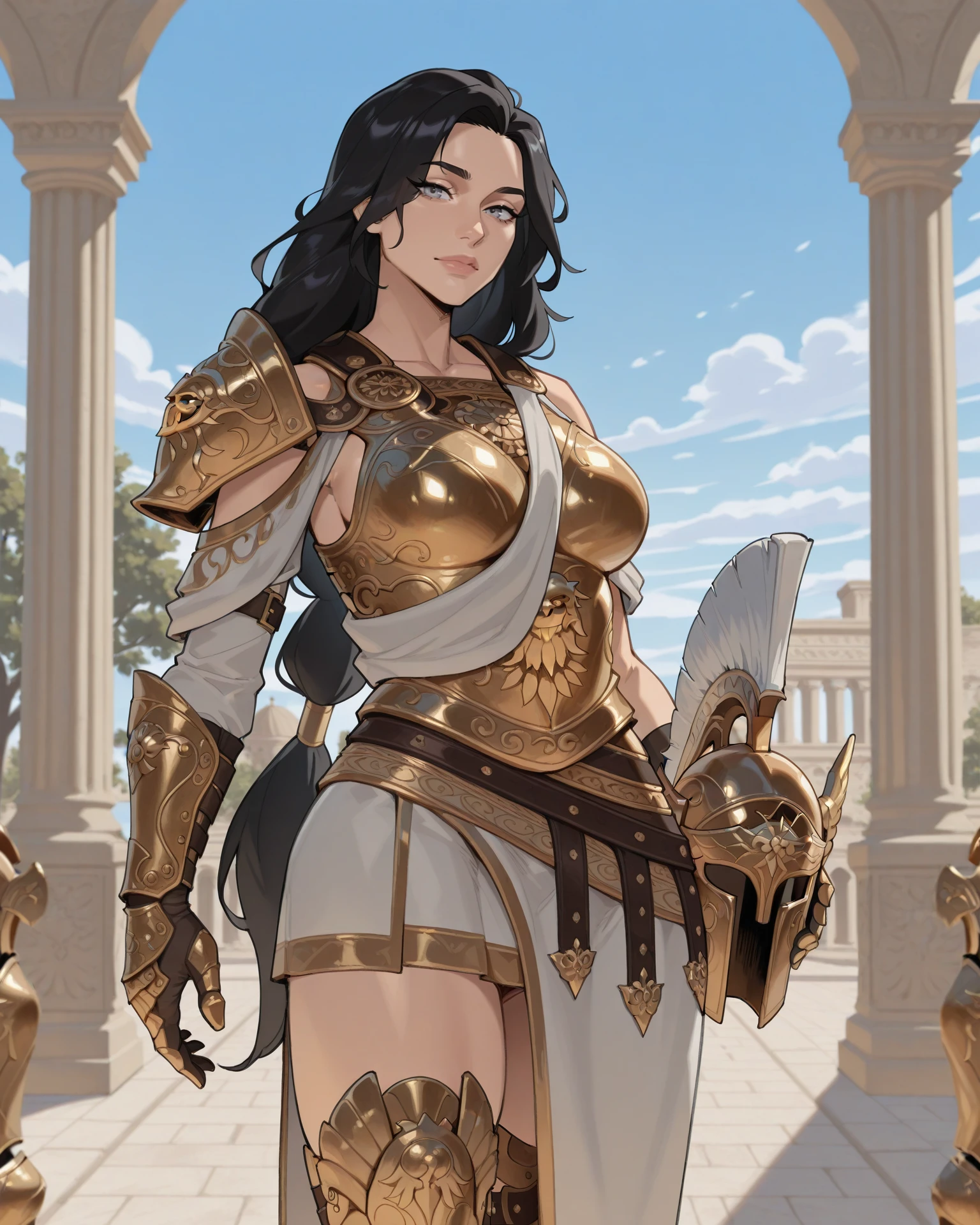 Athena - Smite Old & New Model Old Model - Illustrious