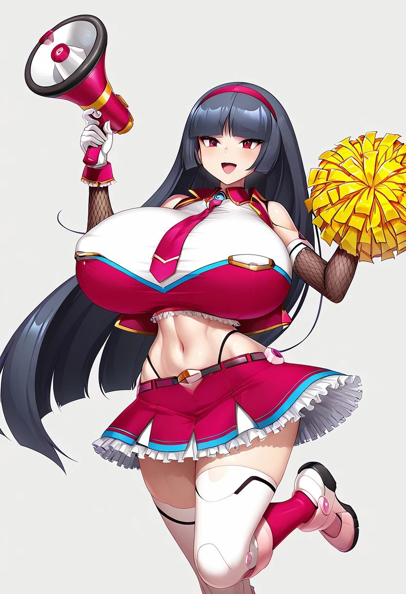 Cheerleader Koukawa Asuka Costume - Taimanin RPG Illustrious