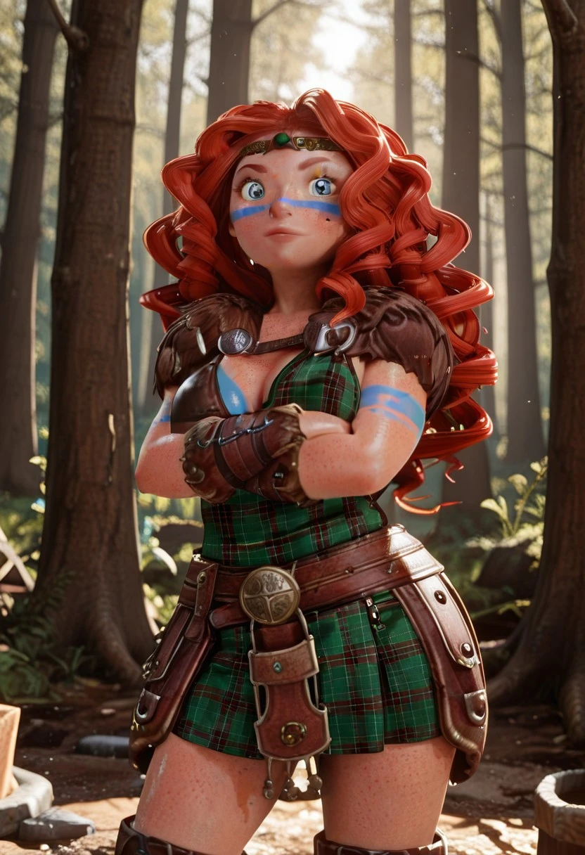 Princess Merida /Redhead highlander - Brave (CrisisBeat) V1