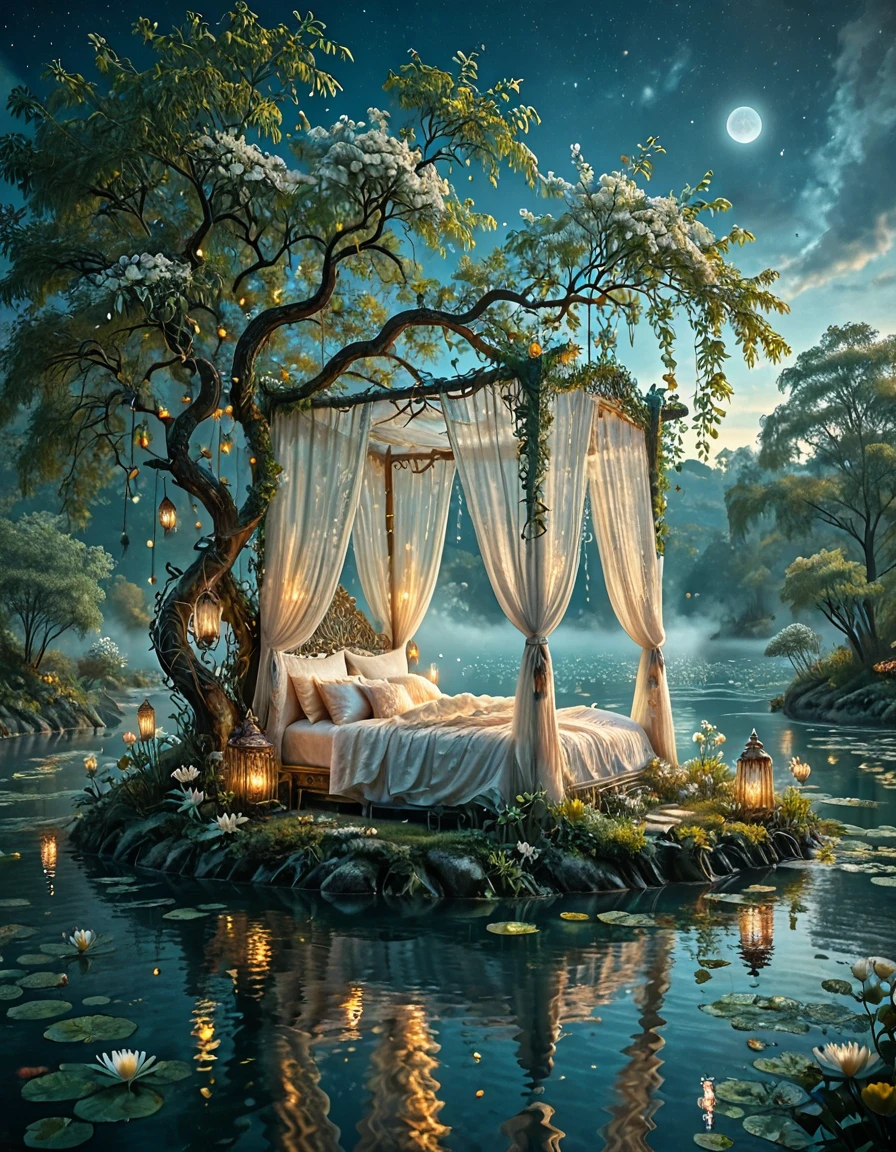 ROOMS : Elven Bedrooms 02