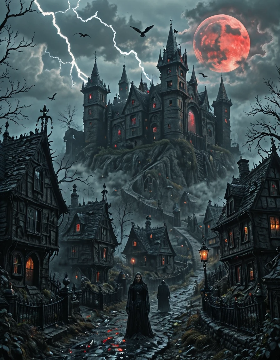 馃巸Halloween : Dark Town - illustrious 馃巸 Scary V1