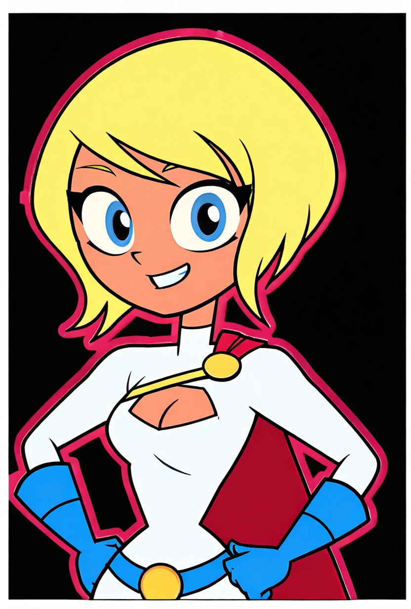 Power Girl -- Teen Titans GO Illust