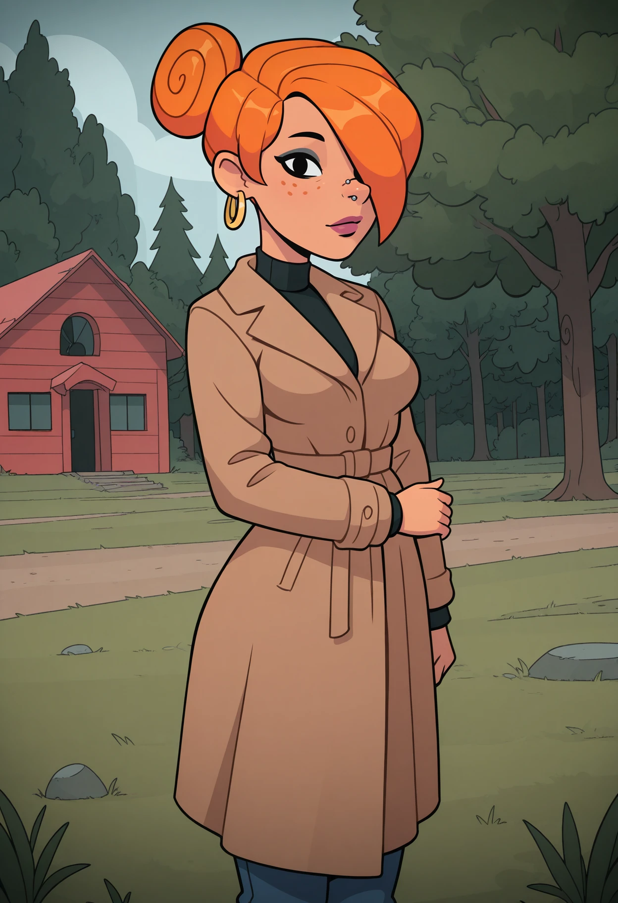 Tracy, (Camp Pinewood), LoRA, IllustriousXL v1.0, Illustrious