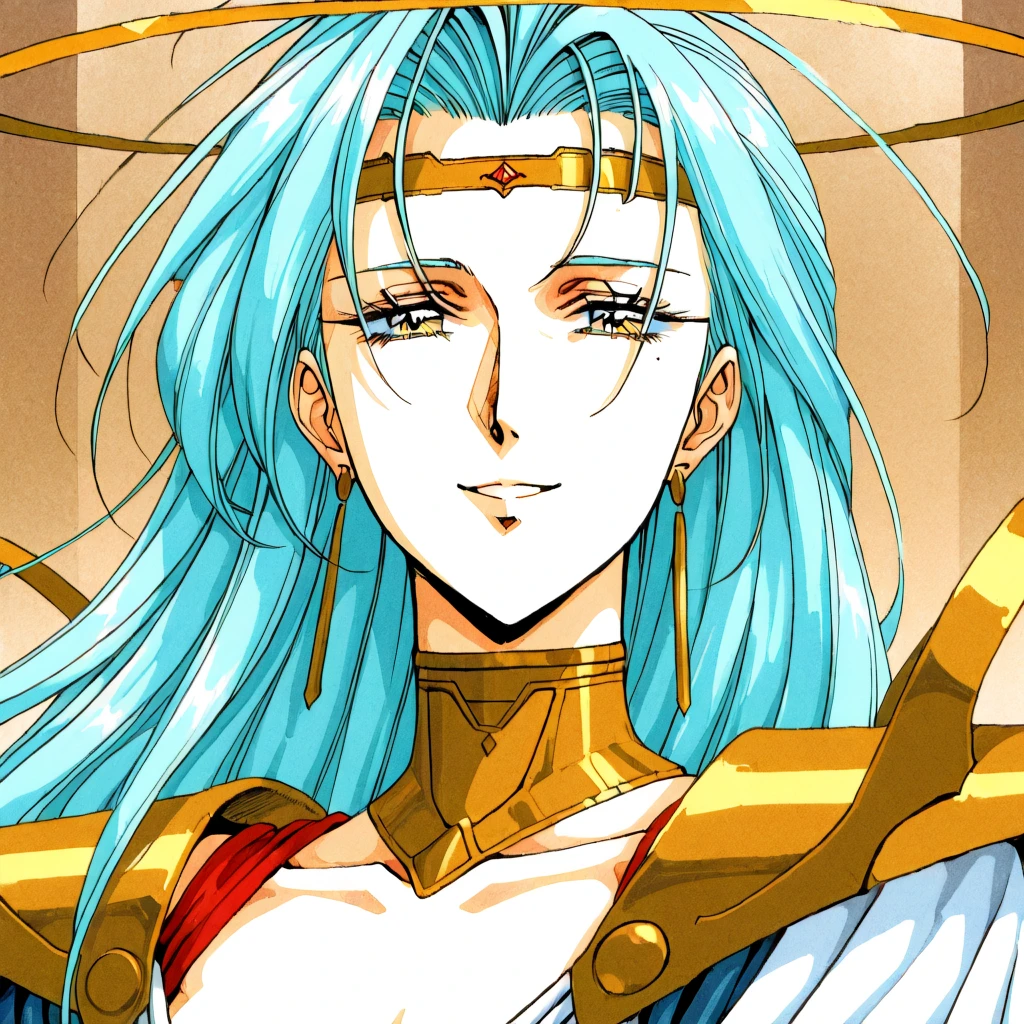 光之女神露西莉丝（梦幻模拟战）（漆原画风）Lushiris from Langrisser ルシリス Satoshi Urushihara style v1.0