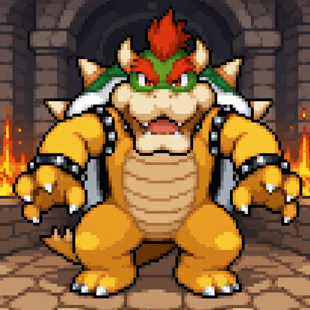 Bowser / Dark Bowser - Mario & Luigi: Bowser's Inside Story (2009) Illustrious