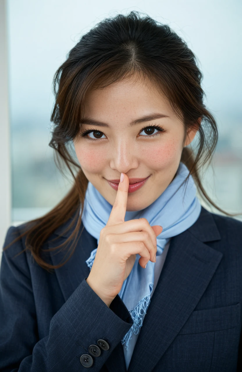 Hush Now! - Shushing Gesture SDXL