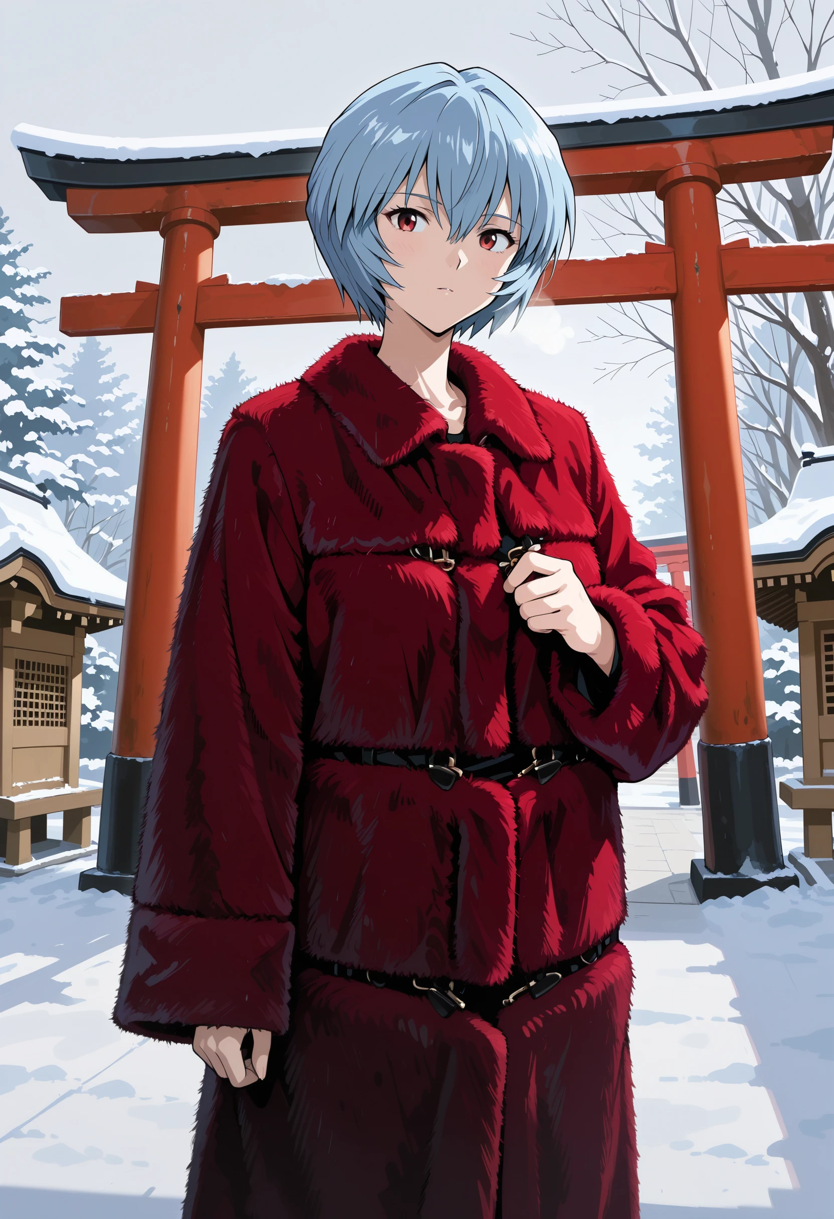 Avant-Garde Fur Coat illust