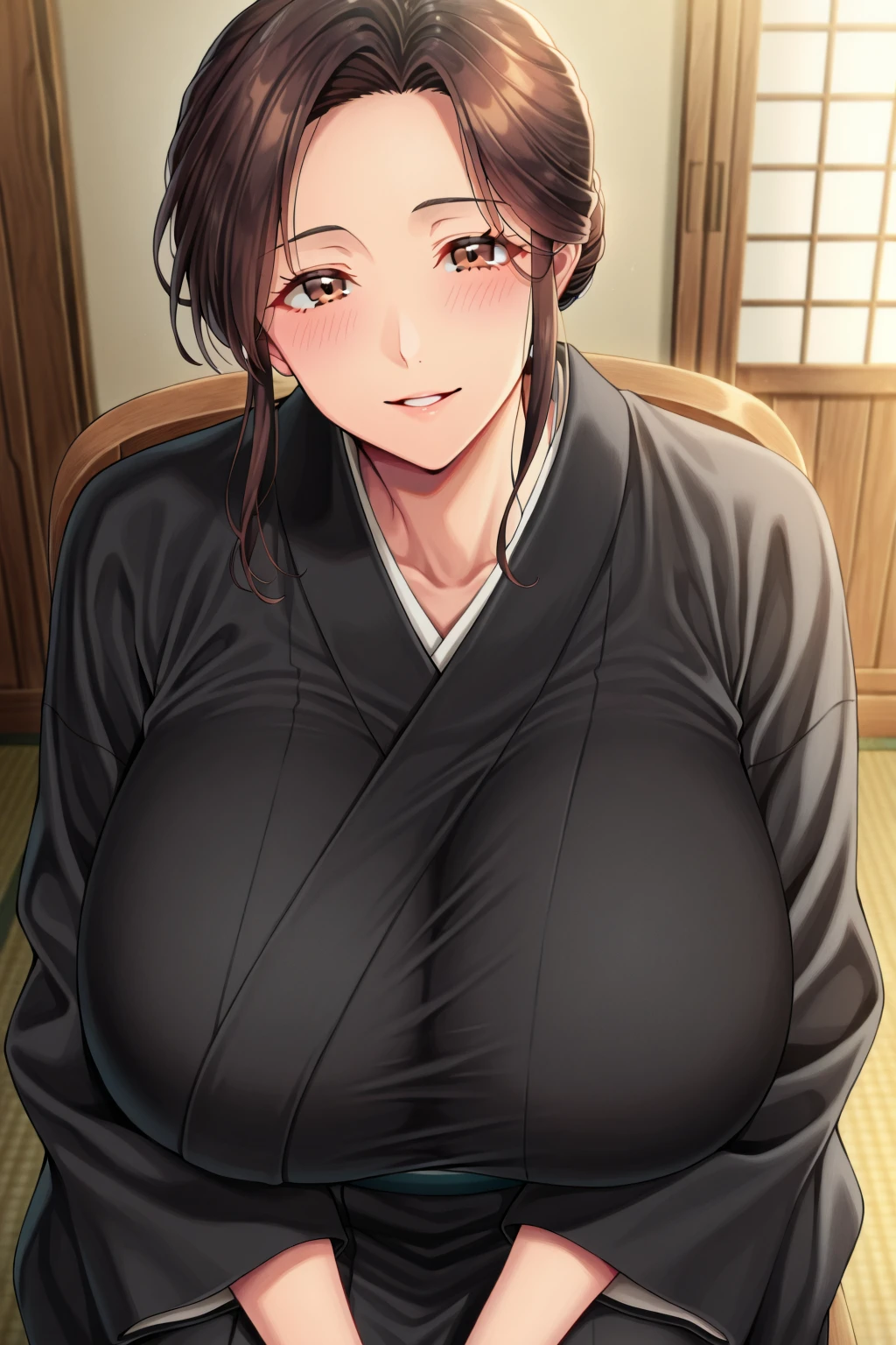 Saya San 沙耶さん | Debaucherous Days With My Widowed Sister-in-law 義姉さん、何着ても似合いますねー未亡人の義姉と俺の?らな日々ー V1