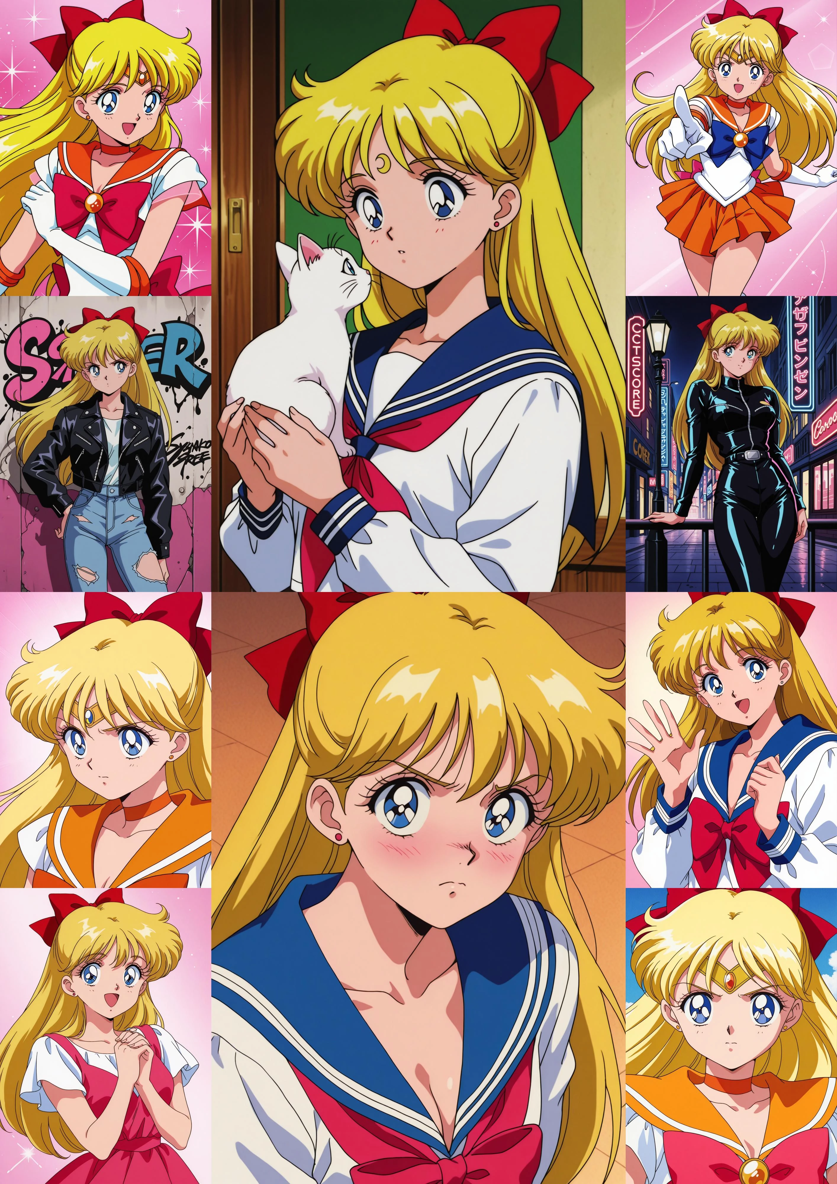Minako Aino (Sailor Venus) - Retro - [Character] - IllustriousXL v1.0