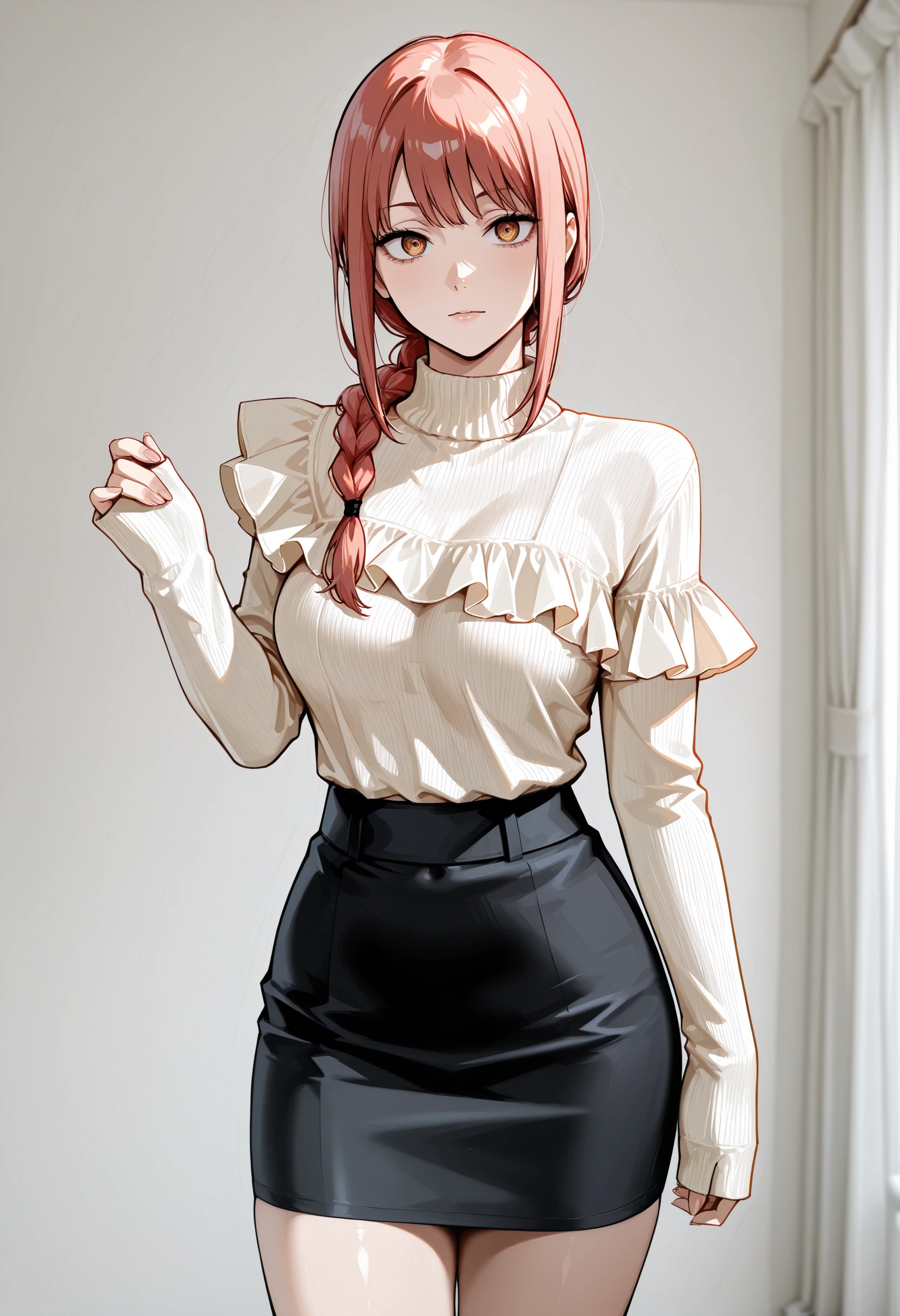 Elenzga Frilled Sweater illust