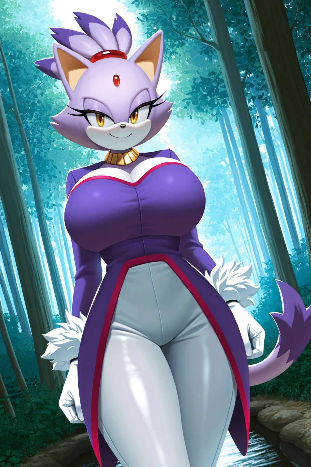 Blaze The Cat-Sonic Series-NoobAi NoobyBlaze