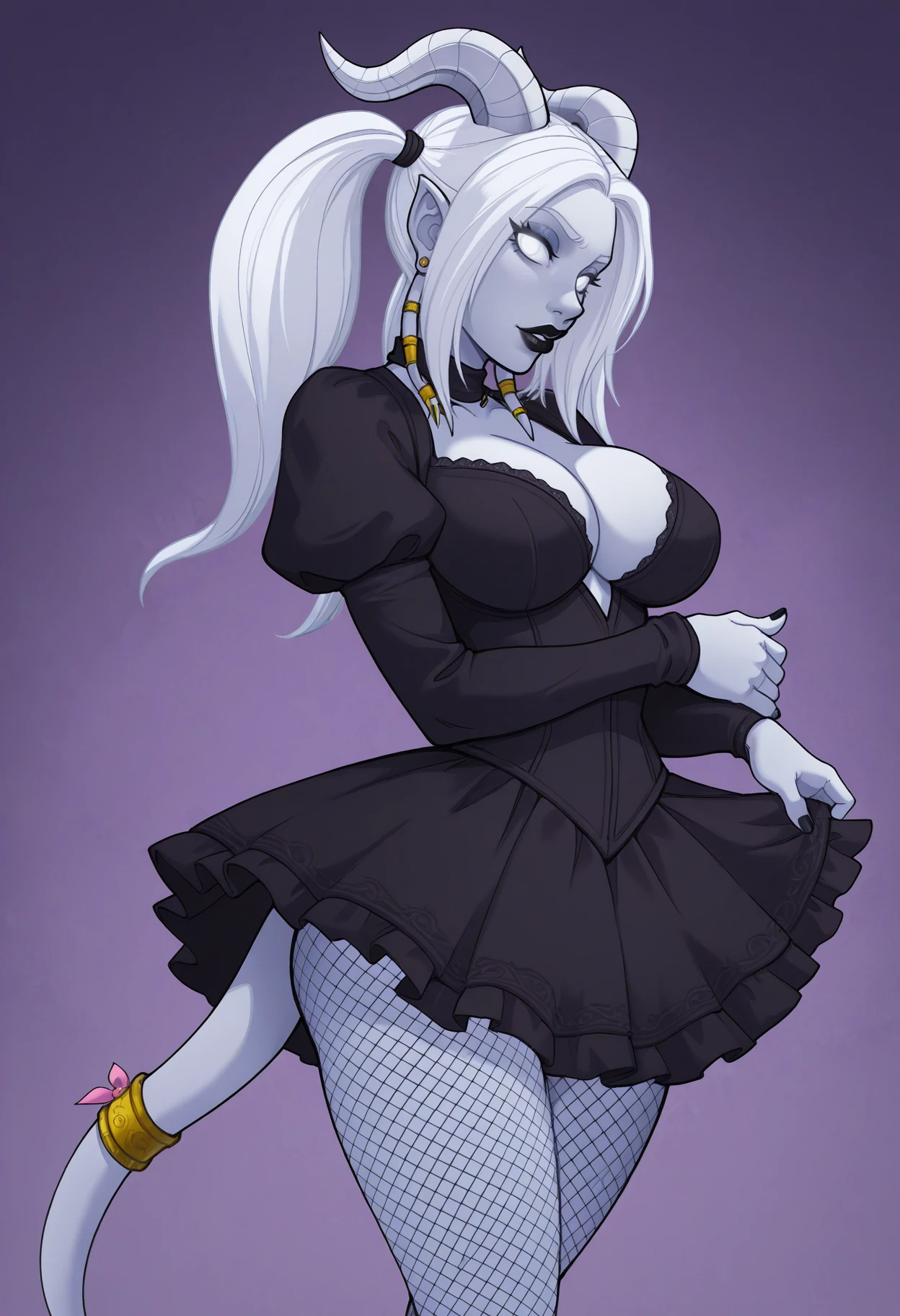 Draenei girl Kasamiri, LoRA, Illustrious XL v1.0, Illustrious