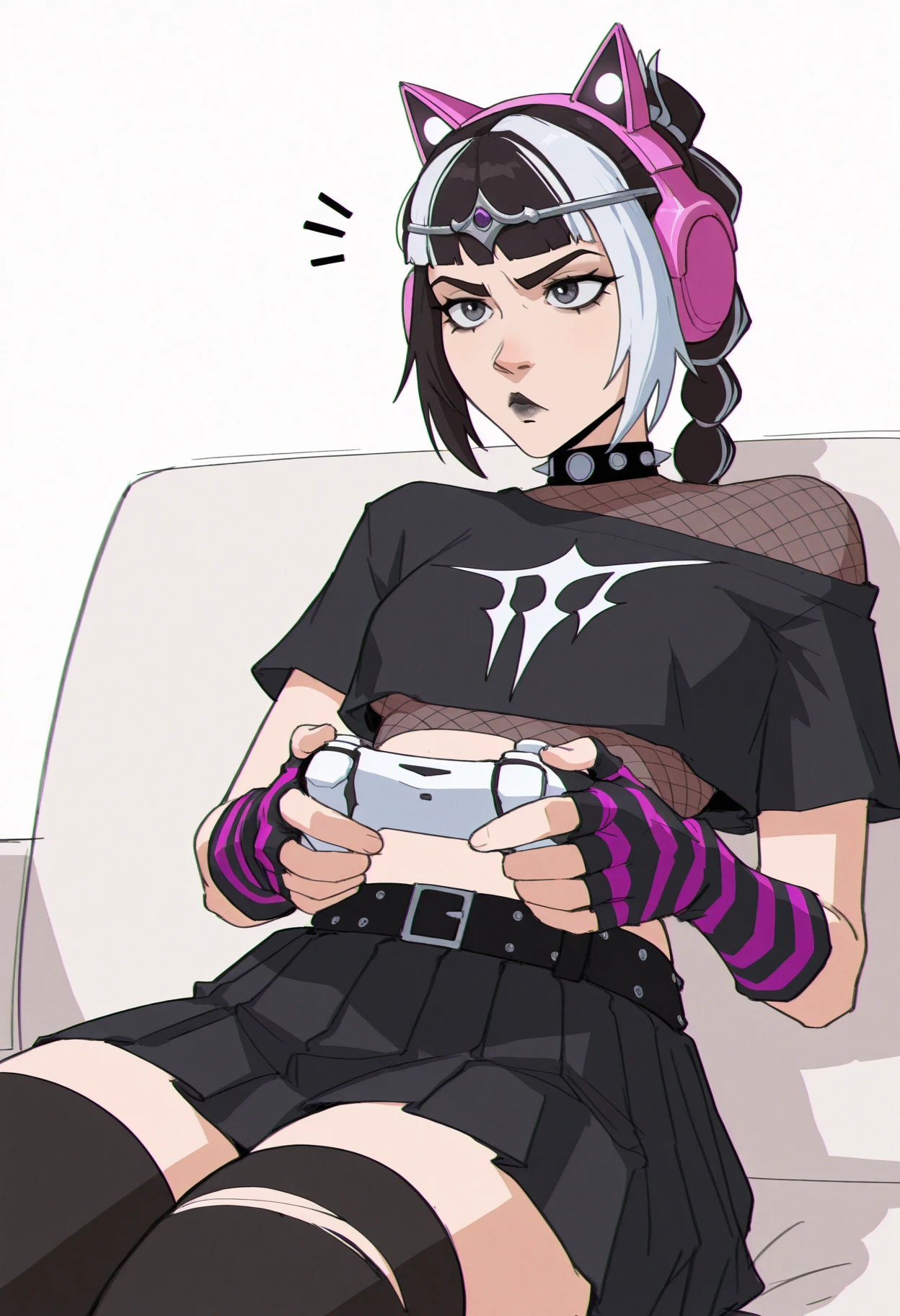 Goth Gamer Girl Shadowheart (Baldur's Gate 3) [Illustrious] Character Lora v1