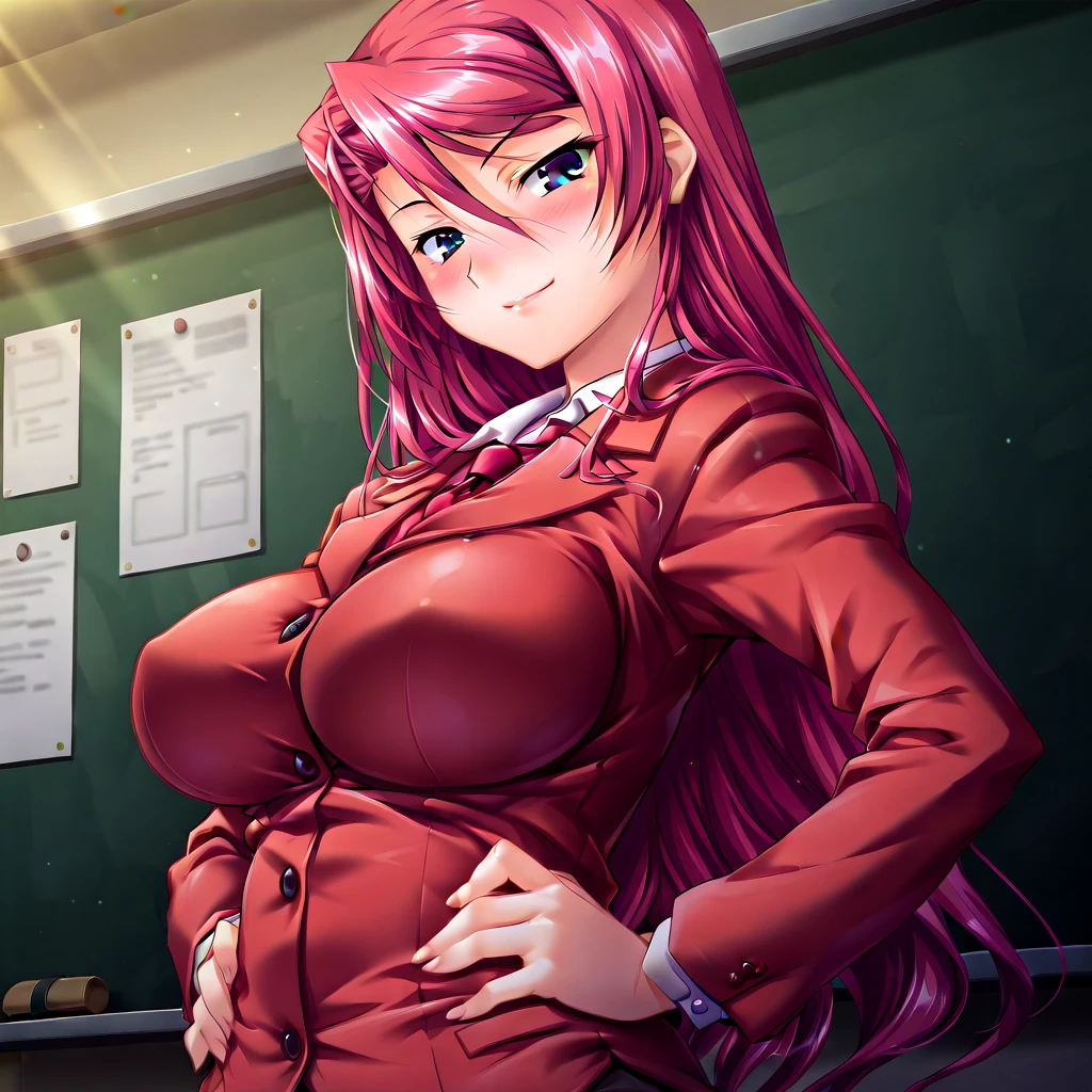 Nishiogi Miyu - Saint Dorei Onna Kyoushi [Comission] v1.0